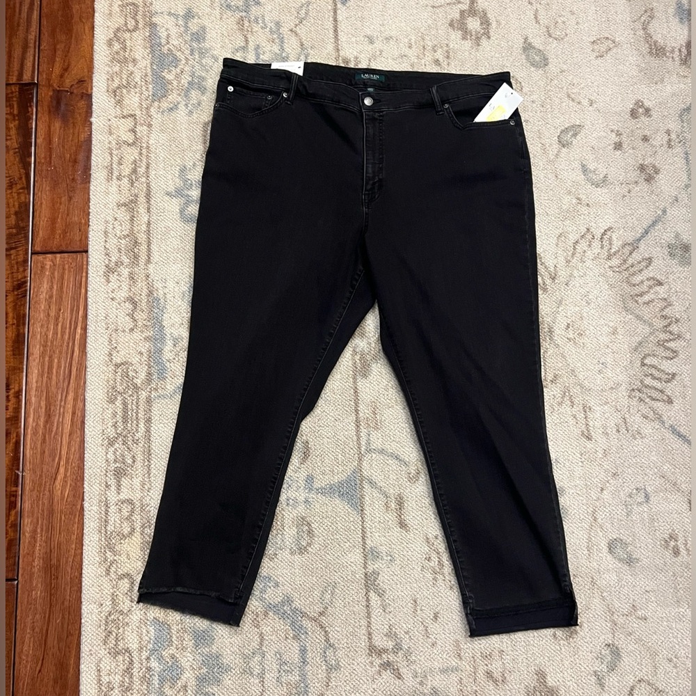 NWT Ralph Lauren ankle length jeans, 22W